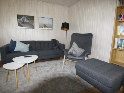 Dümmerglück gemütliches und im skandinavischen Still eingerichtetes Holzhaus 