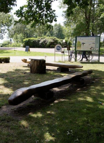 Fahrrad fahren am See Dümmer in Niedersachsen